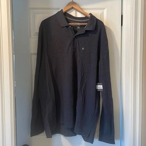 2XL Tall Long sleeve shirt with collar
